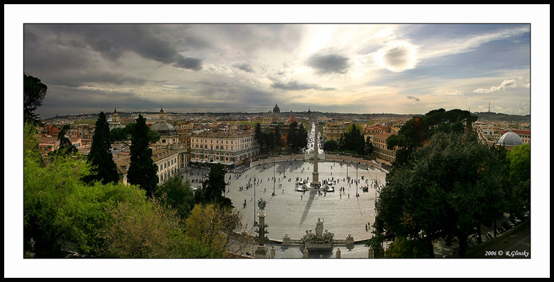 Piazza del Popola. -  