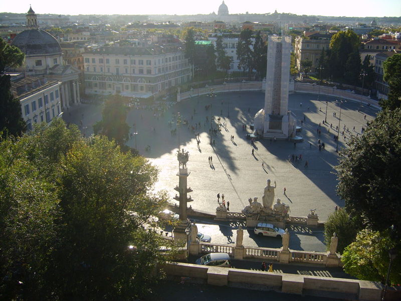 piazza del popolo -  